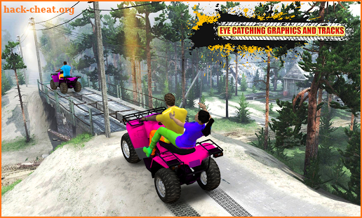 Quad Bike Off-road Racing Mania 3D Game screenshot