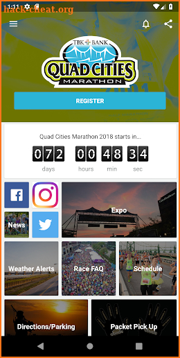 Quad Cities Marathon screenshot