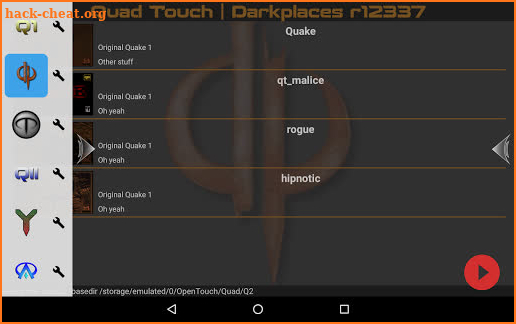 Quad Touch screenshot