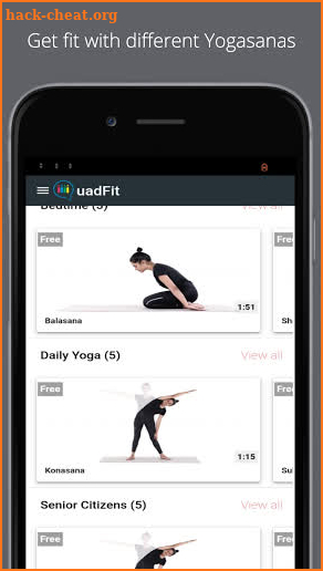 QuadFit (Yoga) screenshot