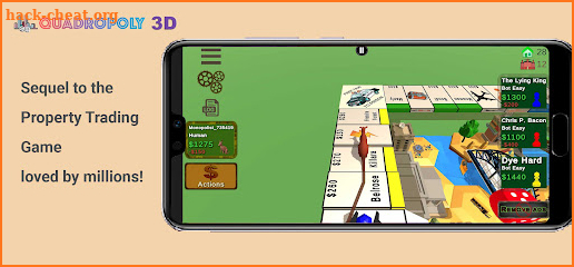 Quadropoly 3D - Business Board screenshot