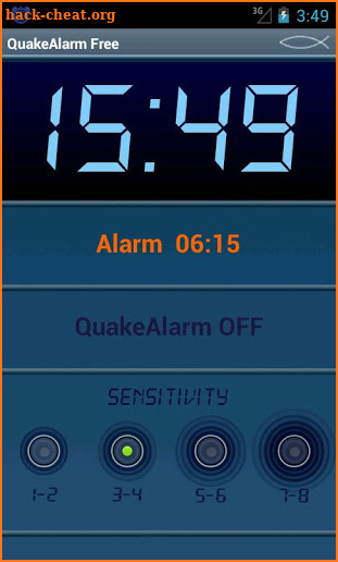 Quake Alarm Easy free screenshot