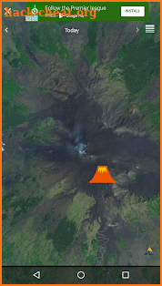 Quake & Volcanoes: 3D Globe of Volcanic Eruptions screenshot