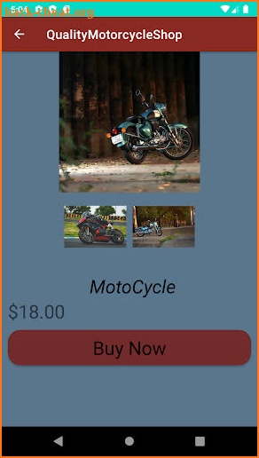 Quality Motorcycle Shop screenshot