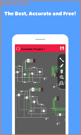 Qualsimm Logic Circuit Simulator Mobile screenshot