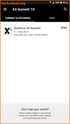 Qualtrics X4 Summit '19 screenshot