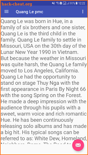 Quang Le pmc screenshot