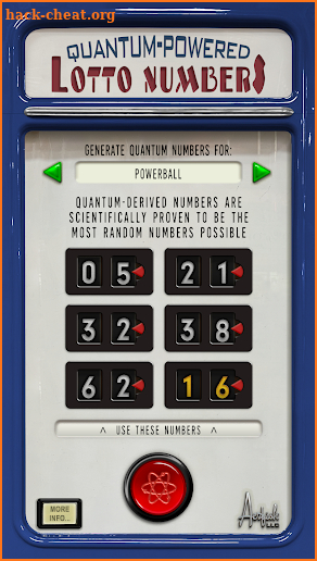 Quantum-Powered Lotto Numbers screenshot