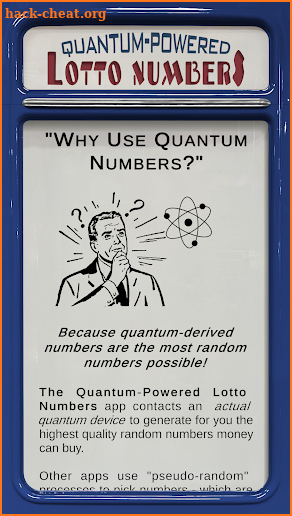 Quantum-Powered Lotto Numbers screenshot