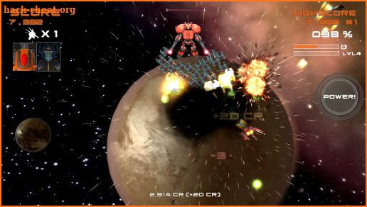 Quantum Revenge - Mecha Robot Space Shooter screenshot
