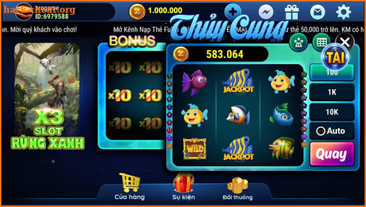 Quay Slot nổ hũ đổi thưởng - Laze Club screenshot