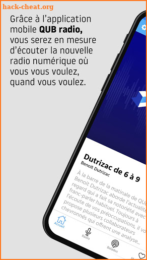 QUB Radio screenshot