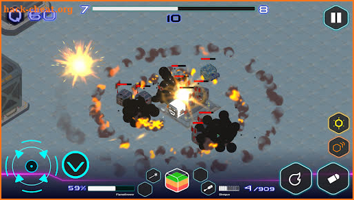 Qubix Deathmatch screenshot
