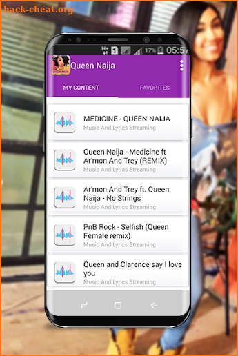 Queen Naija - Music Lyrics 2018 screenshot