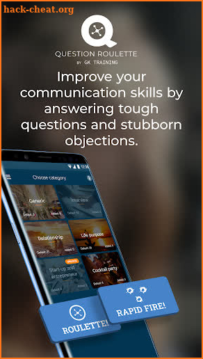 Question Roulette: Communication Skills App screenshot