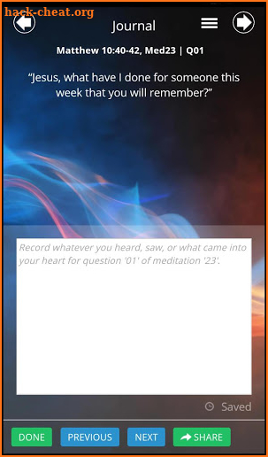 Questions for Jesus screenshot