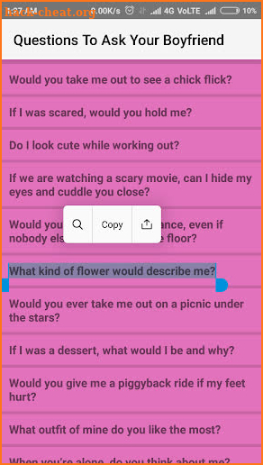 Questions To Ask Your Boyfriend screenshot