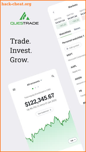 QuestMobile: Invest. Trade Stocks/ETFs screenshot