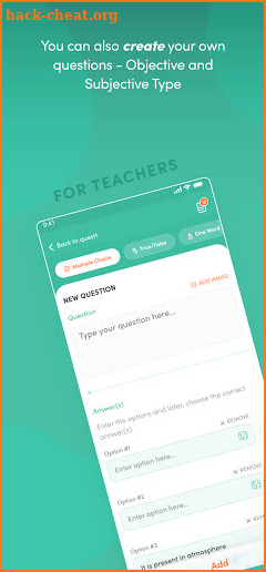 Questt - Homework & Test App screenshot