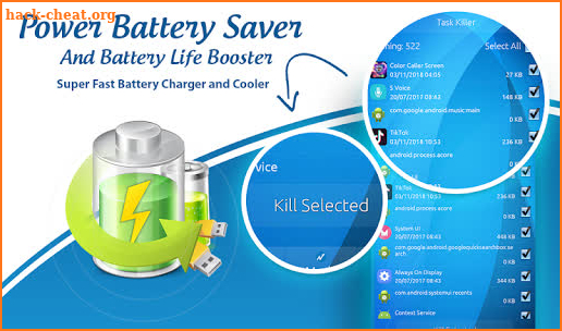 Quick Charge 3.0, Power Saver And Cache Cleaner screenshot