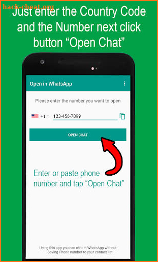 Quick chat for WhatsApp screenshot