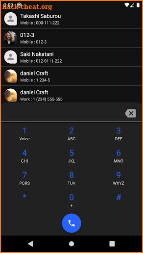 Quick Dialer - Phone & Address book screenshot