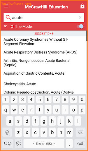Quick Medical Diagnosis & Treatment screenshot