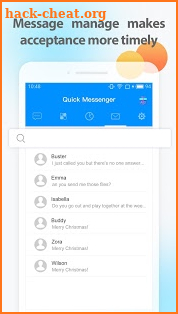 Quick Messenger Pro screenshot