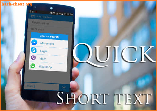 Quick Pro Short Messages screenshot