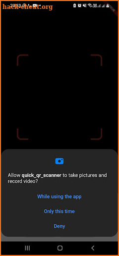 Quick QR Scanner screenshot
