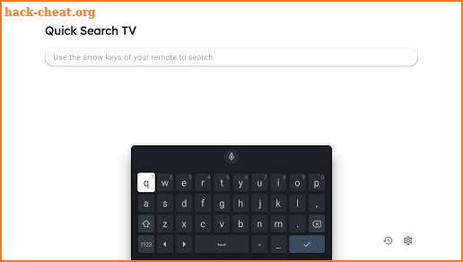 Quick Search for Android TV screenshot