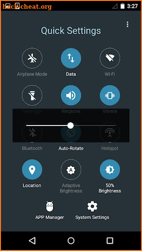 Quick Settings for Android- Toggle & Control Panel screenshot