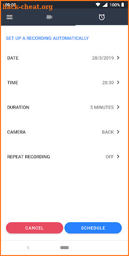 Quick Video Recorder - Background Video Recorder screenshot