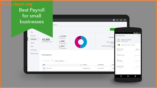 QuickBooks Payroll For Employers screenshot