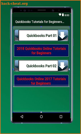 quickbooks tutorial notes