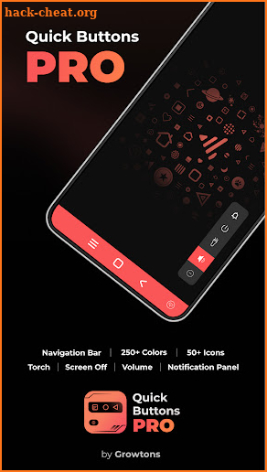 QuickButtonsPro Navigation Bar screenshot