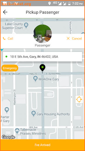 Quickcab driver screenshot