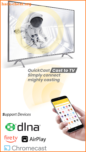 QuickCast | Cast Web Video to TV Chromecast FireTV screenshot
