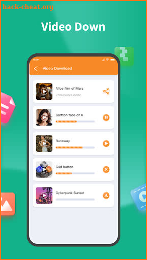 QuickDL Browser screenshot
