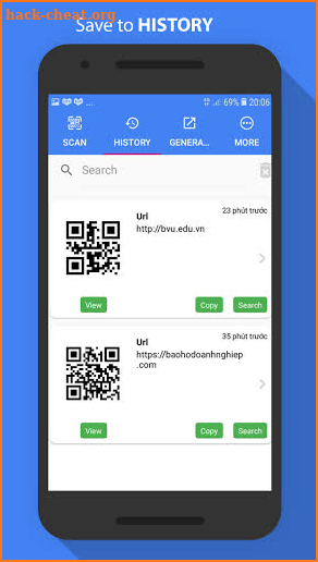 Quickly and Simple QR - Barcode Scanner screenshot