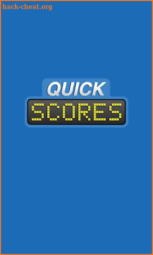 QuickScores screenshot