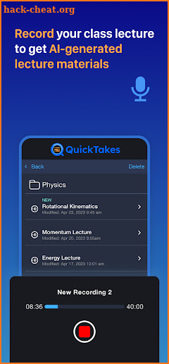 QuickTakes screenshot