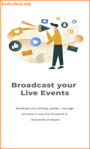 QuickTalk - Broadcast Live Events screenshot