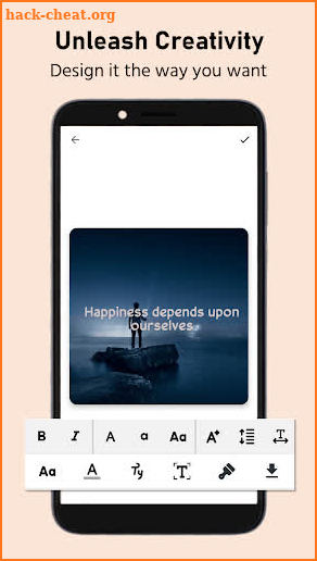 Quill - Quote Maker App screenshot