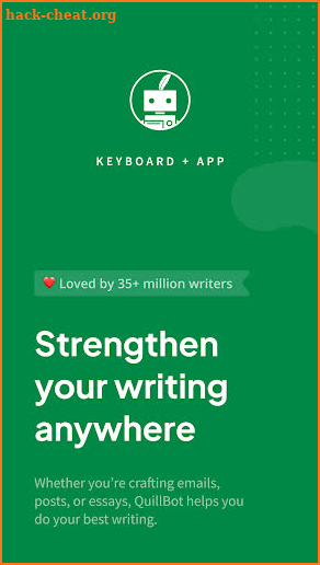 QuillBot - AI Writing Keyboard screenshot