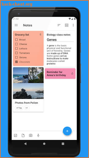Quillnote - Notes & Task Lists screenshot
