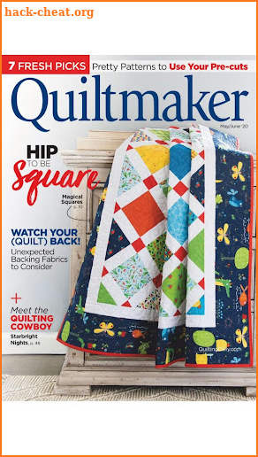 Quiltmaker Magazine screenshot