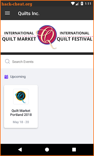 Quilts Inc. screenshot