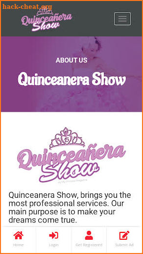 Quinceanera Show screenshot