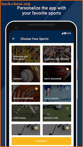 Quinnipiac Athletics screenshot